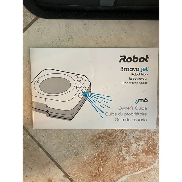iRobot Braava Jet M6 (6112) Wi-Fi Connected Robot Mop Black - Picture 6 of 7